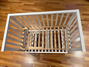 Lettino Azzurra Design Contact bianco – come nuovo