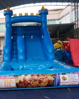 Gioco Gonfiabile acquatico gonfiabile con piscina