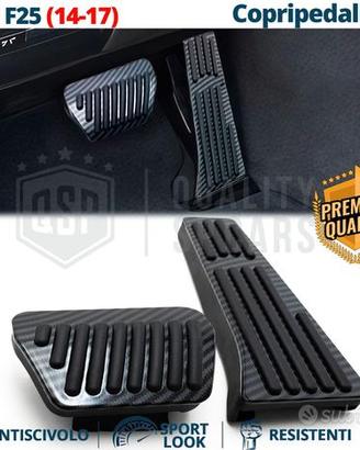 COPRIPEDALI per BMW X3 F25 Pedaliere CARBONIO