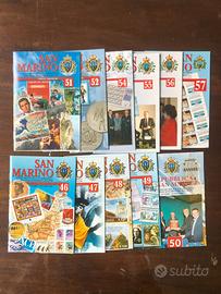 SAN MARINO Bollettini Filatelici e numismatici