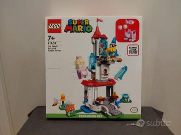 Lego S.Mario 71407 Costume Peach gatto e Torre
