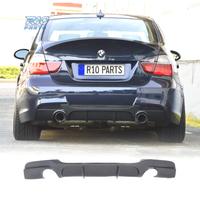 DIFFUSORE BMW E90 E91 LOOK M PERFORMANCE NERO LUCI
