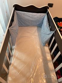 Lettino per bambini con funzione dondolo