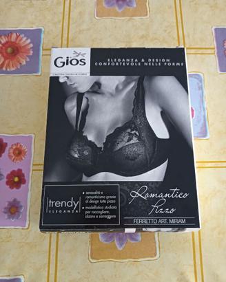 Reggiseno Gios pizzo con ferretto taglia 7C beige