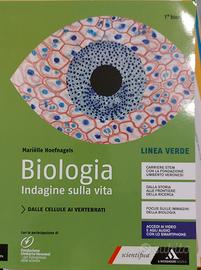 Biologia indagine sulla vita ed. Mondadori nuovo