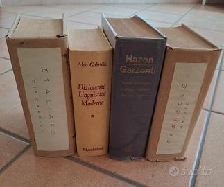 Lotto 4 dizionari antichi 