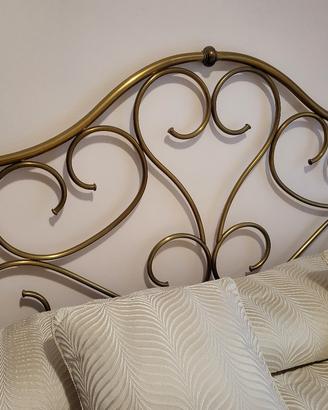 letto in ottone 