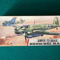 Aereo modello di Henschel H.S. 129 1/72
