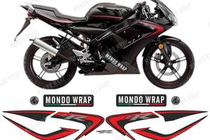 Adesivi compatibili con Ymaha TZR 50 2003/06