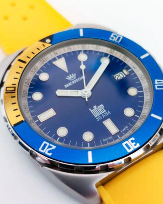 Berios diver vintage sub 300m cassa Squale 1553