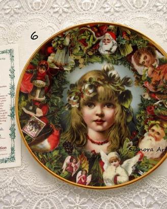 Piatto n.4 Victorian Christmas Natale The Hamilton