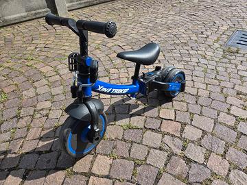 Triciclo per Bambini 7-in-1 con Maniglia