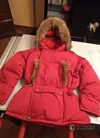 Giacca piumino rosso bambino/a 10 anni Manudieci