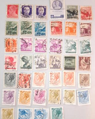 Collezione di francobolli nuovi e usati
