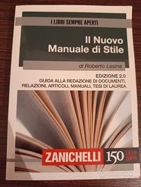 Il nuovo manuale di stile, Roberto Lesina