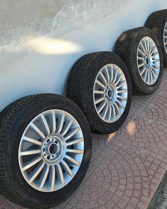 Kit 4 cerchi in lega a 5 fori da 16" + pneumatici