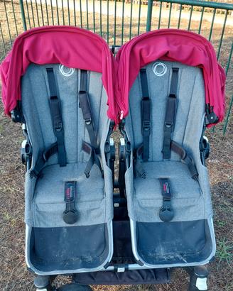 Bugaboo Donkey 2 passeggino e trio gemellare