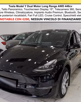 Tesla Model Y 440 cv Long Range Dual Motor Tetto C