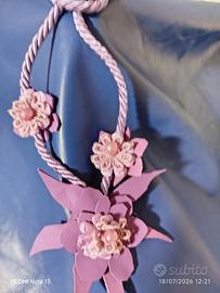 Collana in pelle