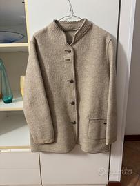 Cappotto Dolomiten in lana cotta