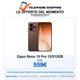 Oppo Reno 15 Pro 12/512GB Nuovo