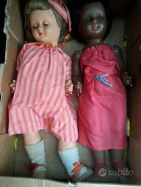 Bambola antica primi '900 in composizione