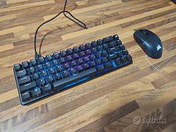 Corsair K65 PRO MINI RGB + KATAR ELITE WIRELESS