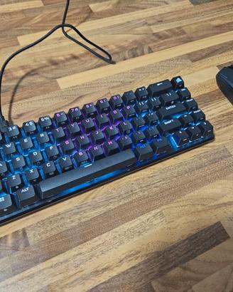 Corsair K65 PRO MINI RGB + KATAR ELITE WIRELESS