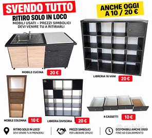 PER LIBERARE SPAZIO!
