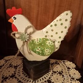 coccodè gallina soprammobile Pasquale 