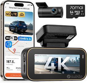 Dash Cam Auto 4k + 1080p. NUOVA
