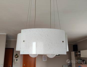 Due lampadari Scinty + 4 globo smart DomBeghelli