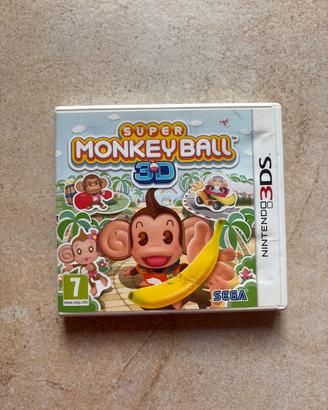 videogioco nintendo 3ds super monkey ball 3D