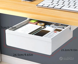 Cassetti estraibili  sotto scrivania