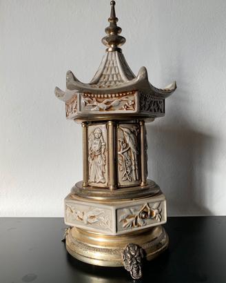 Portasigarette Carillon a pagoda | Marca Reuge