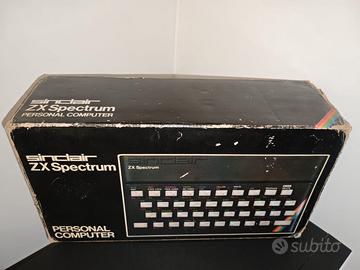 Computer Sinclair ZX Spectrum 48K - Box e manuale