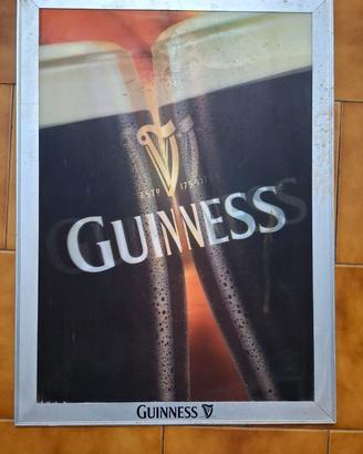 Insegna Quadro Guinness 3D Lenticolare Vintage
