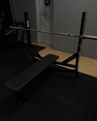 Panca piana e panca inclinata Hammer Strength