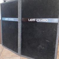 casse sonore non amplificate, lem cx450 in rms