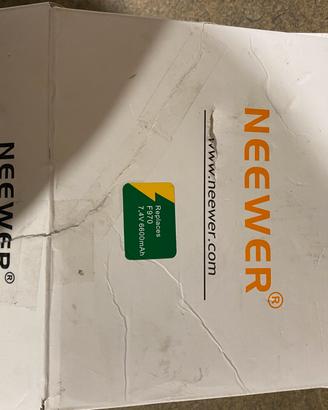 Neewer set 2batterie F970 7.4V 6600mAh