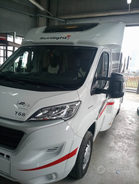 Camper semintegrale sunlight t68 by hymer