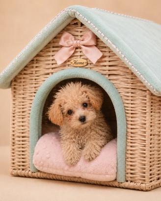Maltipoo Mini Toy beige/bianco disponibili subito