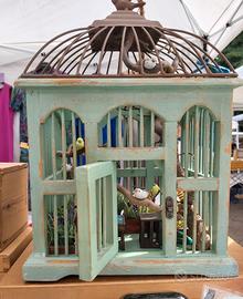 Gabbietta con miniature