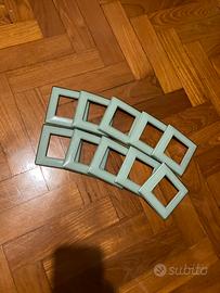 Placca Vimar Reflex menta - 2 posti