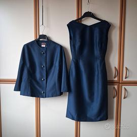 Completo giacca più abito blu tg. S