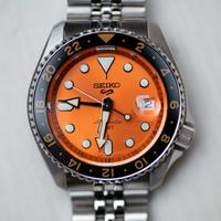 SEIKO5 SPORTS SSK005K1 GMT ORANGE