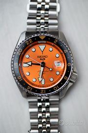 SEIKO5 SPORTS SSK005K1 GMT ORANGE