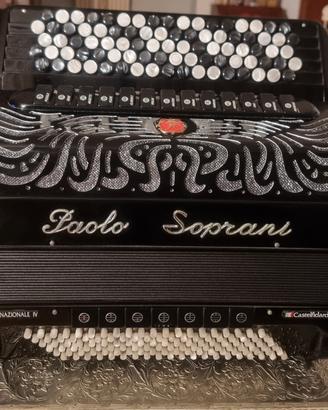 fisarmonica cromatica Paolo soprani 120 bassi 