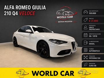 Alfa Romeo Giulia 2.2 Turbodiesel 210 CV AT8 AWD Q