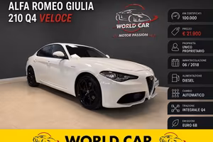 Alfa Romeo Giulia 2.2 Turbodiesel 210 CV AT8 AWD Q